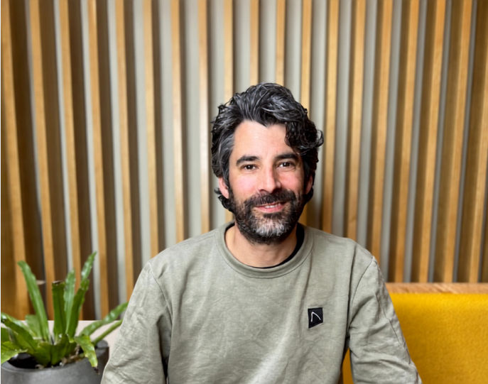 Oliver van Hees, founder of ADA, in his office.